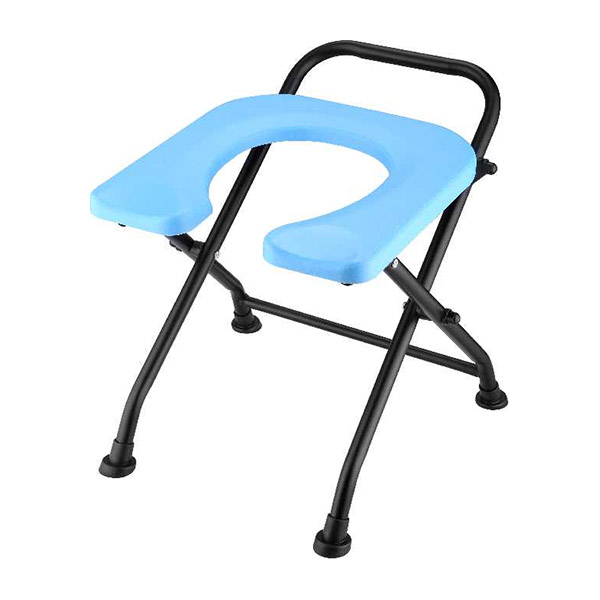 U-Shaped Folding Toilet Stool