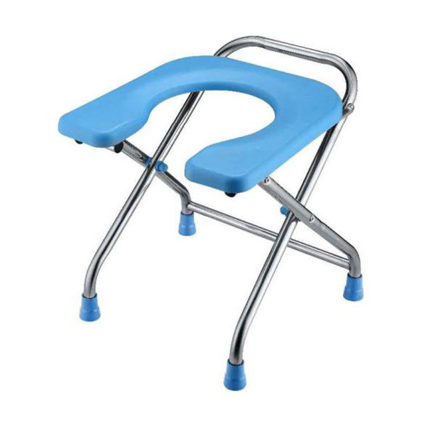 U-Shaped Stainless Steel Toilet Stool